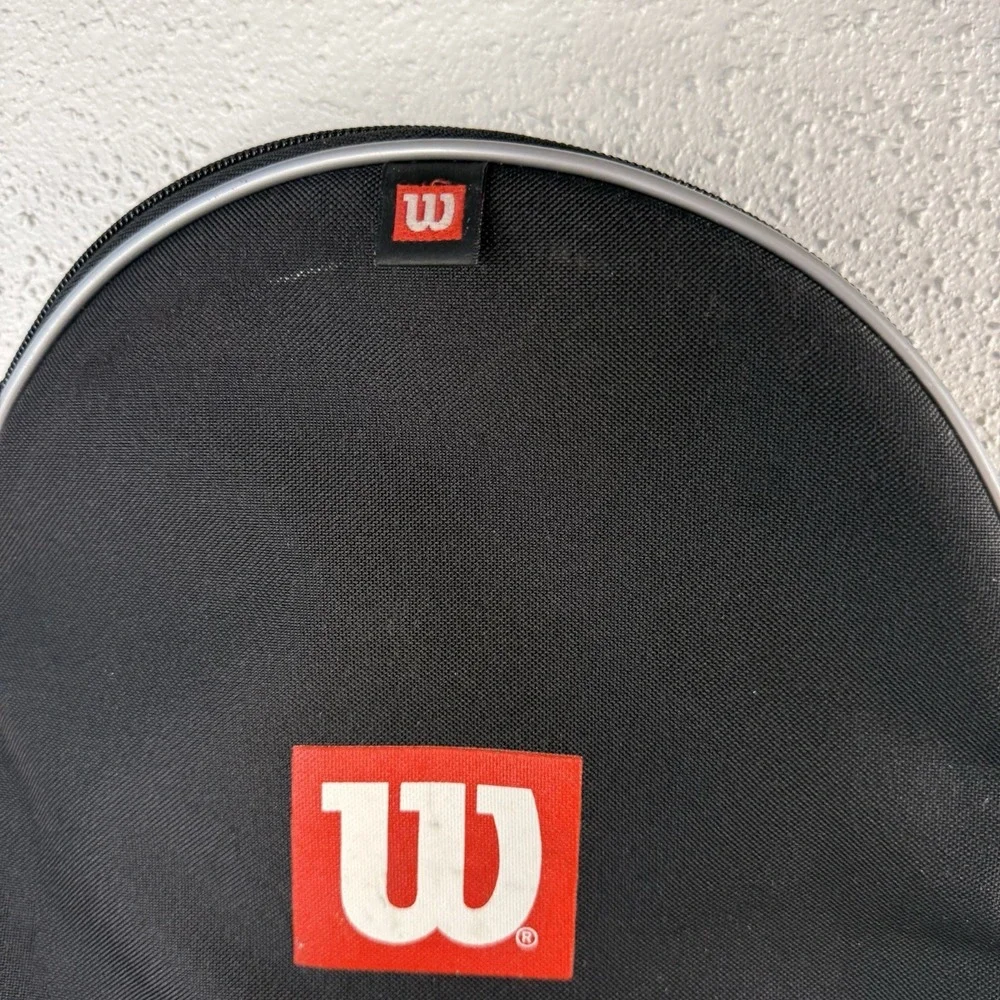 Wilson Triad Hammer Tennis Racket Cover Sleeve Just The Bag Cover Only Black